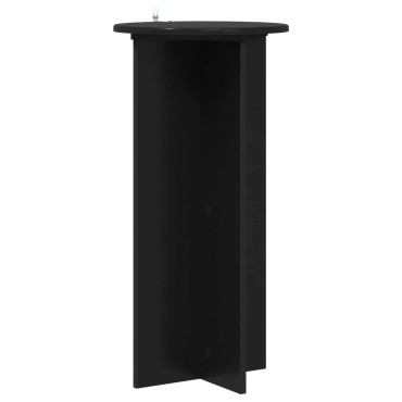 vidaXL Βάση φυτών 2 τμχ. Μαύρο 40 x 40 x 80 cm Επεξεργασμένο Ξύλο