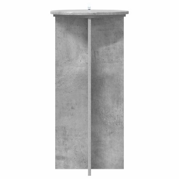 vidaXL Βάση φυτών 2 τεμ. Γκρι Σκυροδέματος 40 x 40 x 80 cm