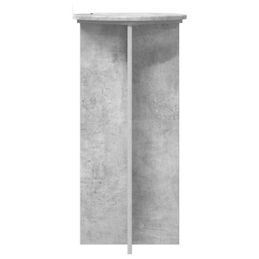 vidaXL Βάση φυτών 2 τεμ. Γκρι Σκυροδέματος 40 x 40 x 80 cm
