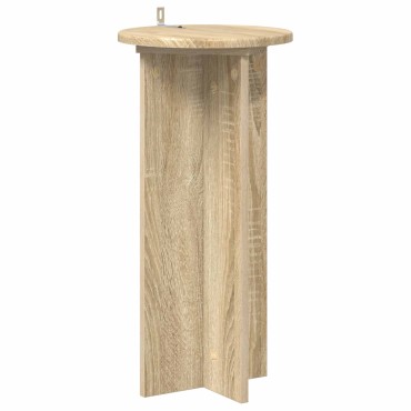 vidaXL Βάση φυτών 2 τμχ. Sonoma Δρυς 29,5 x 29,5 x 60 εκ.