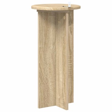vidaXL Βάση φυτών 2 τμχ. Sonoma Δρυς 29,5 x 29,5 x 60 εκ.