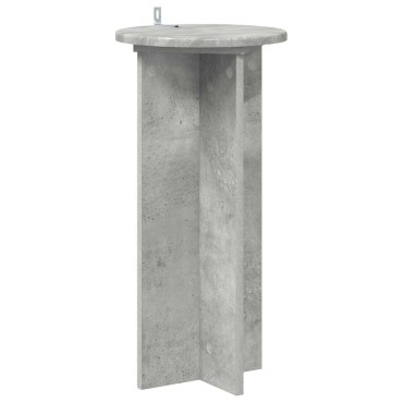 vidaXL Βάση φυτών 2 τεμ. Γκρι Σκυροδέματος 29,5 x 29,5 x 60 εκ.