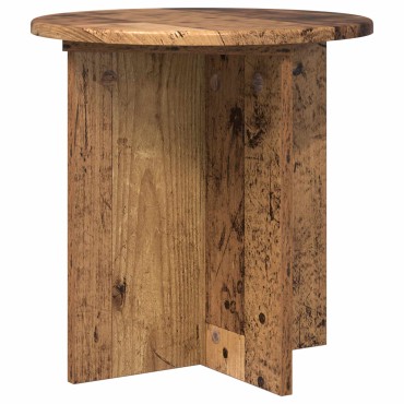 vidaXL Βάση φυτών 2 τμχ. Παλαιωμένο ξύλο 40 x 40 x 40 cm