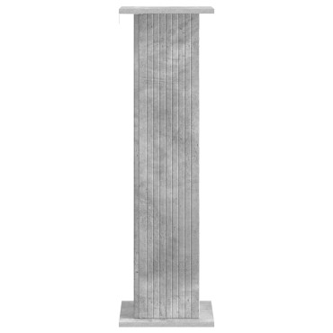 vidaXL Βάση φυτών 2 τμχ. Γκρι Σκυροδέματος 30,5 x 30 x 100,5 εκ