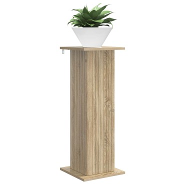 vidaXL Βάση φυτών 2 τμχ. Sonoma Δρυς 30,5 x 30 x 80,5 εκ
