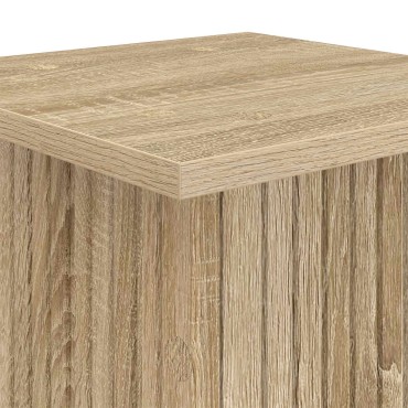 vidaXL Βάση φυτών 2 τμχ. Sonoma Δρυς 30,5 x 30 x 80,5 εκ