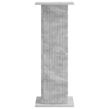 vidaXL Βάση φυτών Γκρι Σκυροδέματος 30,5 x 30 x 80,5 εκ