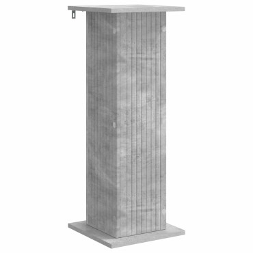 vidaXL Βάση φυτών 2 τμχ. Γκρι Σκυροδέματος 30,5 x 30 x 80,5 εκ