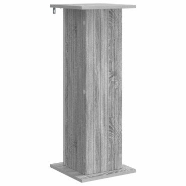 vidaXL Βάση φυτών 2 τμχ. Γκρι Sonoma 30,5 x 30 x 80,5 εκ