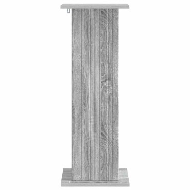 vidaXL Βάση φυτών 2 τμχ. Γκρι Sonoma 30,5 x 30 x 80,5 εκ