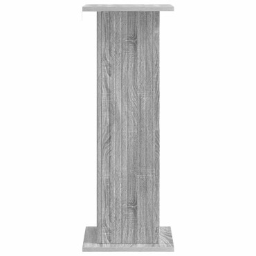 vidaXL Βάση φυτών 2 τμχ. Γκρι Sonoma 30,5 x 30 x 80,5 εκ