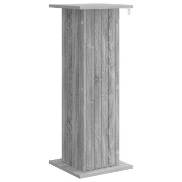 vidaXL Βάση φυτών 2 τμχ. Γκρι Sonoma 30,5 x 30 x 80,5 εκ