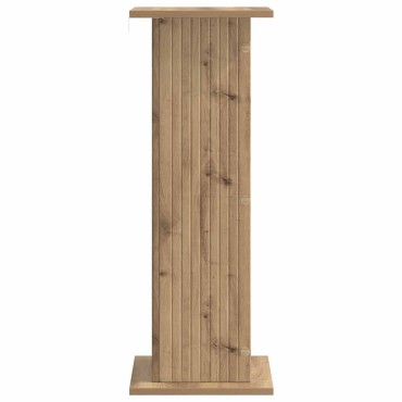 vidaXL Βάση φυτών Artisan Δρυς 30,5 x 30 x 80,5 εκ Επεξεργασμένο Ξύλο