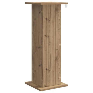 vidaXL Βάση φυτών Artisan Δρυς 30,5 x 30 x 80,5 εκ Επεξεργασμένο Ξύλο