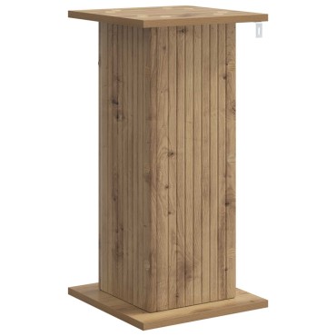 vidaXL Βάση φυτών Artisan Δρυς 30,5 x 30 x 60,5 εκ Επεξεργασμένο Ξύλο
