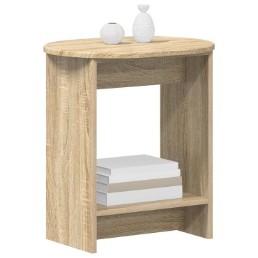 vidaXL Τραπεζάκι Πλευράς Sonoma Δρυς 50x39,5x55 εκ 1 τεμ.