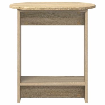 vidaXL Τραπεζάκι Πλευράς Sonoma Δρυς 50x39,5x55 εκ 1 τεμ.