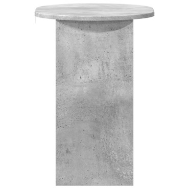 vidaXL Τραπεζάκι Πλευράς Γκρι Σκυροδέματος 50x39,5x55 εκ 1 τεμ.