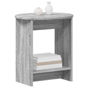 vidaXL Τραπεζάκι Πλευράς Γκρι Sonoma 50x39,5x55 εκ 1 τεμ.
