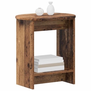 vidaXL Τραπεζάκι Πλευράς Παλαιωμένο ξύλο 50x39,5x55 εκ 1 τεμ.