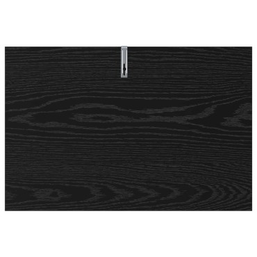 vidaXL Τραπεζάκι Πλευράς Μαύρη Δρυς 60x40x65cm Επεξεργασμένο Ξύλο 1 τεμ.