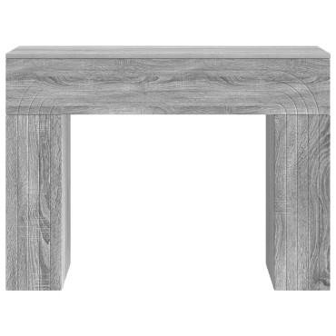vidaXL Τραπεζάκι σαλονιού Γκρι Sonoma 102x35x75 εκ
