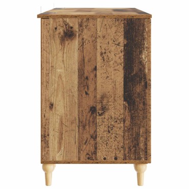 vidaXL Γραφείο Παλαιωμένο ξύλο 142,5x50x75cm Επεξεργασμένο Ξύλο 1 τεμ.