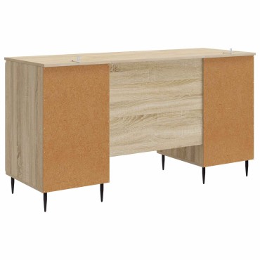 vidaXL Γραφείο Sonoma Δρυς 142,5x50x75cm Επεξεργασμένο Ξύλο 1 τεμ.