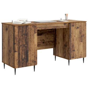 vidaXL Γραφείο Παλαιωμένο ξύλο 142,5x50x75cm Επεξεργασμένο Ξύλο 1 τεμ.
