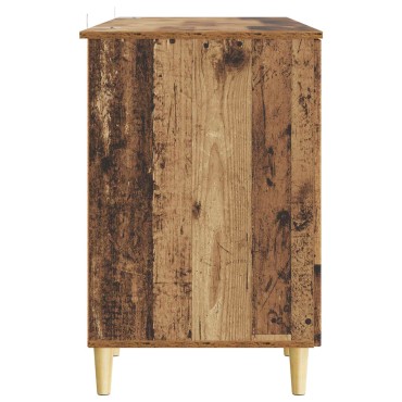 vidaXL Γραφείο Παλαιωμένο ξύλο 142,5x50x75cm Επεξεργασμένο Ξύλο 1 τεμ.