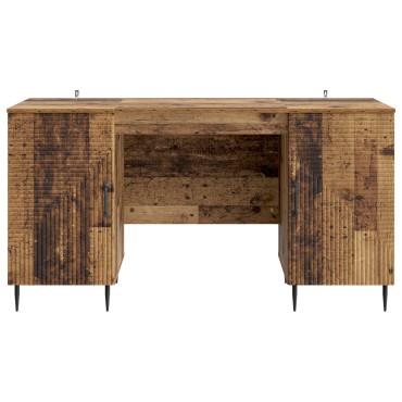 vidaXL Γραφείο Παλαιωμένο ξύλο 142,5x50x75cm Επεξεργασμένο Ξύλο 1 τεμ.