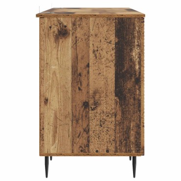 vidaXL Γραφείο Παλαιωμένο ξύλο 142,5x50x75cm Επεξεργασμένο Ξύλο 1 τεμ.