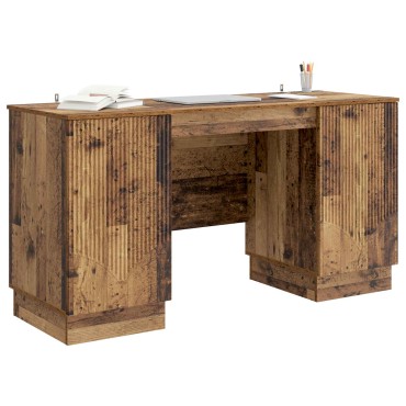 vidaXL Γραφείο Παλαιωμένο ξύλο 142,5x50x75cm Επεξεργασμένο Ξύλο 1 τεμ.