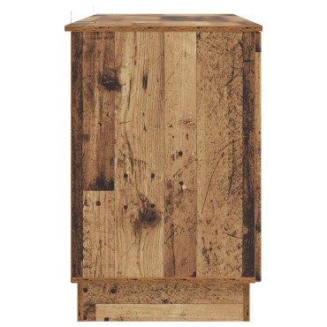 vidaXL Γραφείο Παλαιωμένο ξύλο 142,5x50x75cm Επεξεργασμένο Ξύλο 1 τεμ.