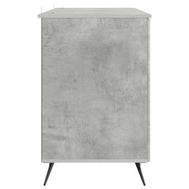 vidaXL Γραφείο Γκρι Σκυροδέματος 142,5x50x75cm 1 τεμ.
