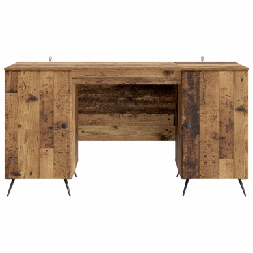 vidaXL Γραφείο Παλαιωμένο ξύλο 142,5x50x75cm Επεξεργασμένο Ξύλο 1 τεμ.