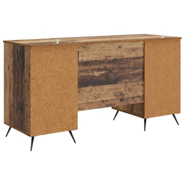 vidaXL Γραφείο Παλαιωμένο ξύλο 142,5x50x75cm Επεξεργασμένο Ξύλο 1 τεμ.