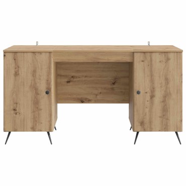 vidaXL Γραφείο Artisan Δρυς 142,5x50x75cm Επεξεργασμένο Ξύλο 1 τεμ.