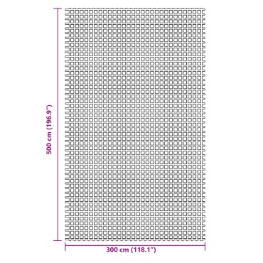 vidaXL Χαλί Σκηνής Μπλε 5x3 μ.