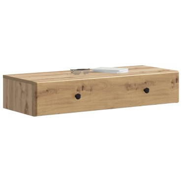 vidaXL Τραπεζάκι Τοίχου 87,5x34,5x17cm Επεξεργασμένο Ξύλο