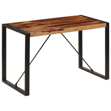 vidaXL Τραπεζαρία 120x60x76cm από Μασίφ Ξύλο Ακακίας 1 τεμ.