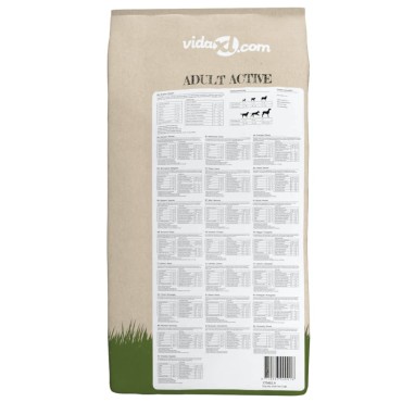 vidaXL Ξηρά Τροφή Σκύλων Premium Adult Active Chicken & Fish 2τεμ 30 κ