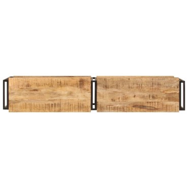 vidaXL Έπιπλο Τηλεόρασης 160x30x40cm από Μασίφ Ξύλο Μάνγκο