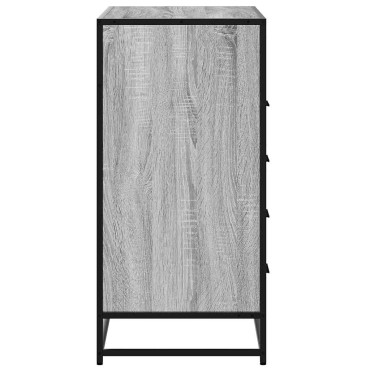 vidaXL Συρταριέρα Γκρι sonoma 70x41x83,5cm από Επεξεργασμένο Ξύλο 1 τεμ.