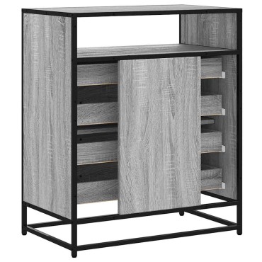 vidaXL Συρταριέρα Γκρι sonoma 70x41x83,5cm από Επεξεργασμένο Ξύλο 1 τεμ.