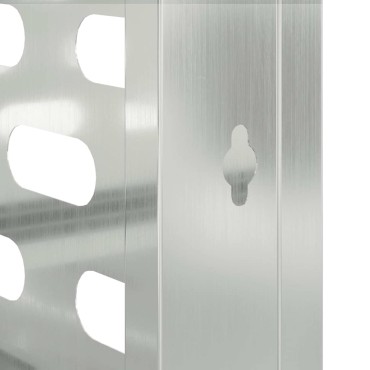 vidaXL Κάλυμμα κλιματιστικού Ασημί 90 x 40 x 60 εκ