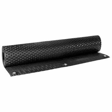 vidaXL Οθόνη Μπαλκονιού με Ενσωμάτωτα Μάτια 300x100cm Μαύρο