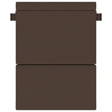vidaXL Κρεβάτι Καναπέ Αναδιπλούμενο Taupe 152x86,5x60cm Ύφασμα