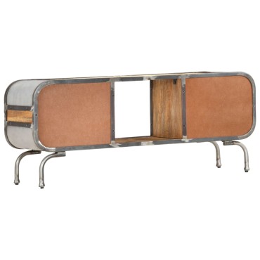 vidaXL Έπιπλο Τηλεόρασης 110x30x42cm από Μασίφ Ξύλο Μάνγκο