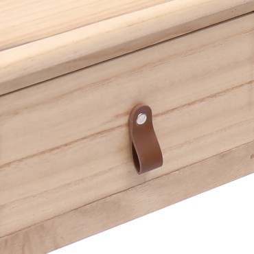 vidaXL Γραφείο Φυσικό Χρώμα 110x45x76cm Ξύλινο 1 τεμ.